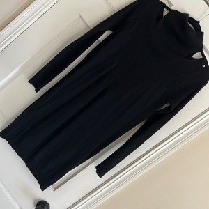*WORN ONCE* Black Diesel Sweater Dress with shoulder cutout